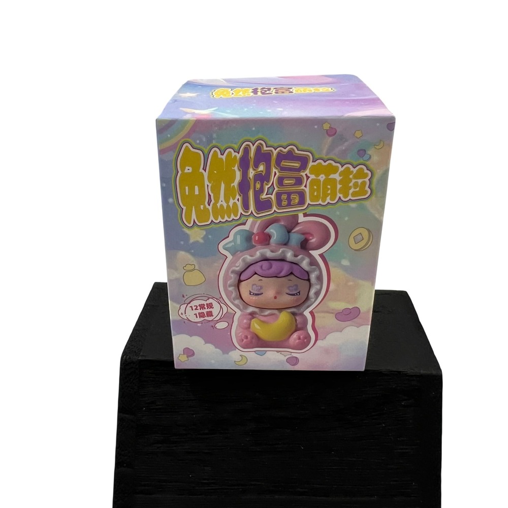 Changdong Craft Lucky Rabbit Effortlessly Embrace Wealth Blind Box Mini Figure
